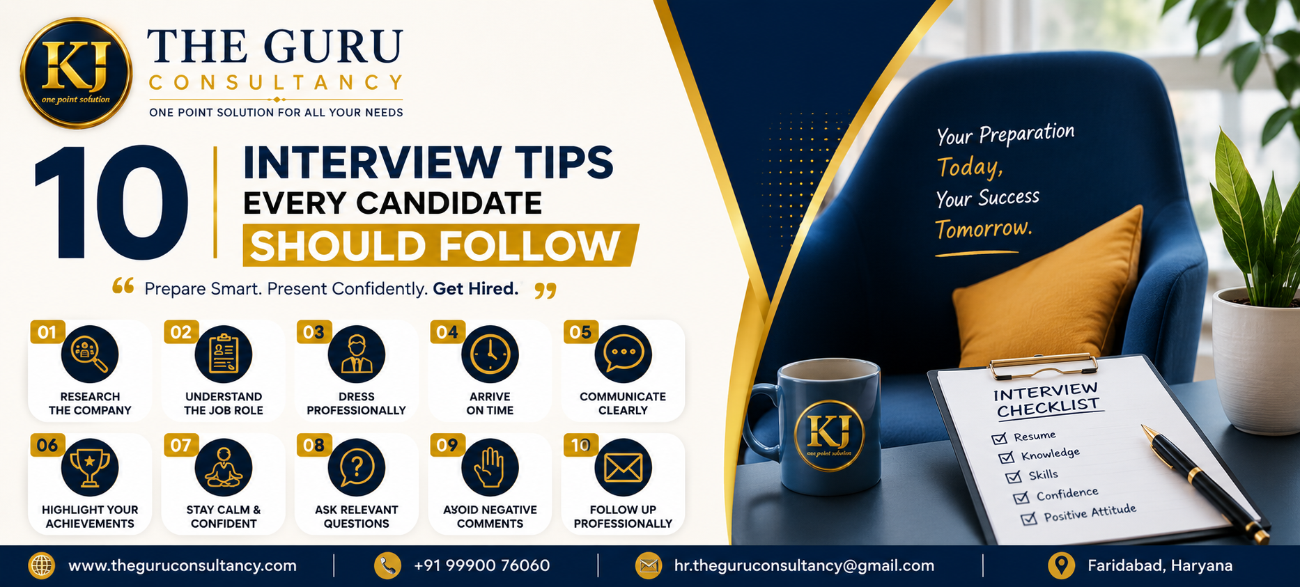 10 Interview Tips Every Candidate Should Follow