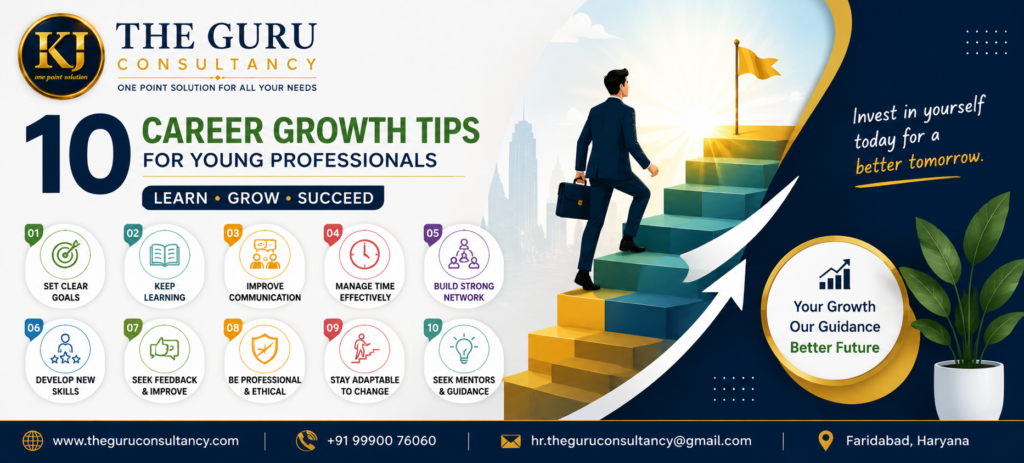 0 Career Growth Tips for Young Professionals